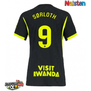 Atletico Madrid Alexander Sorloth #9 Vieraspaita Naisten 2026-27 Lyhythihainen